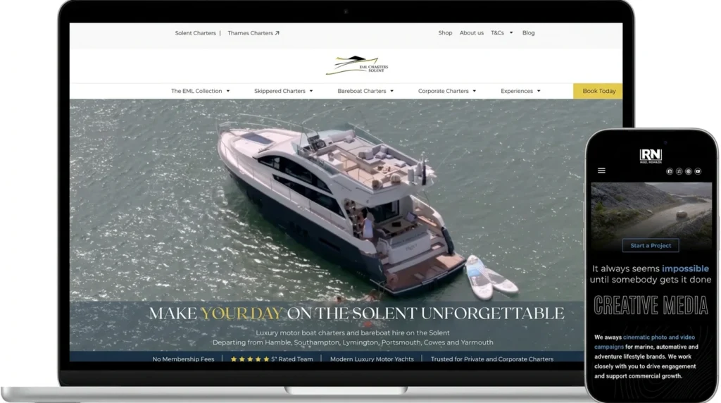 Website Development and Responsive Design