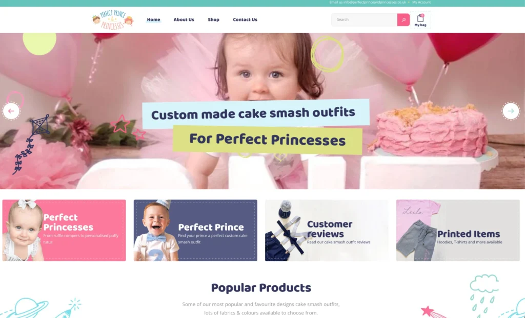 eCommerce website development
