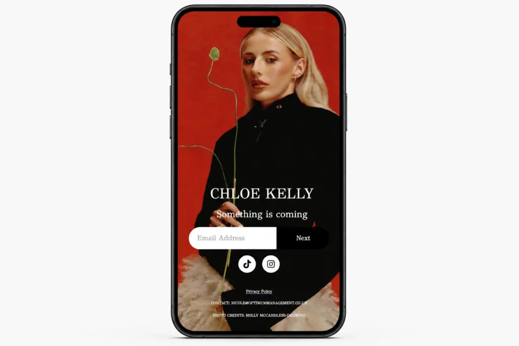 Chloe Kelly - Landing Page