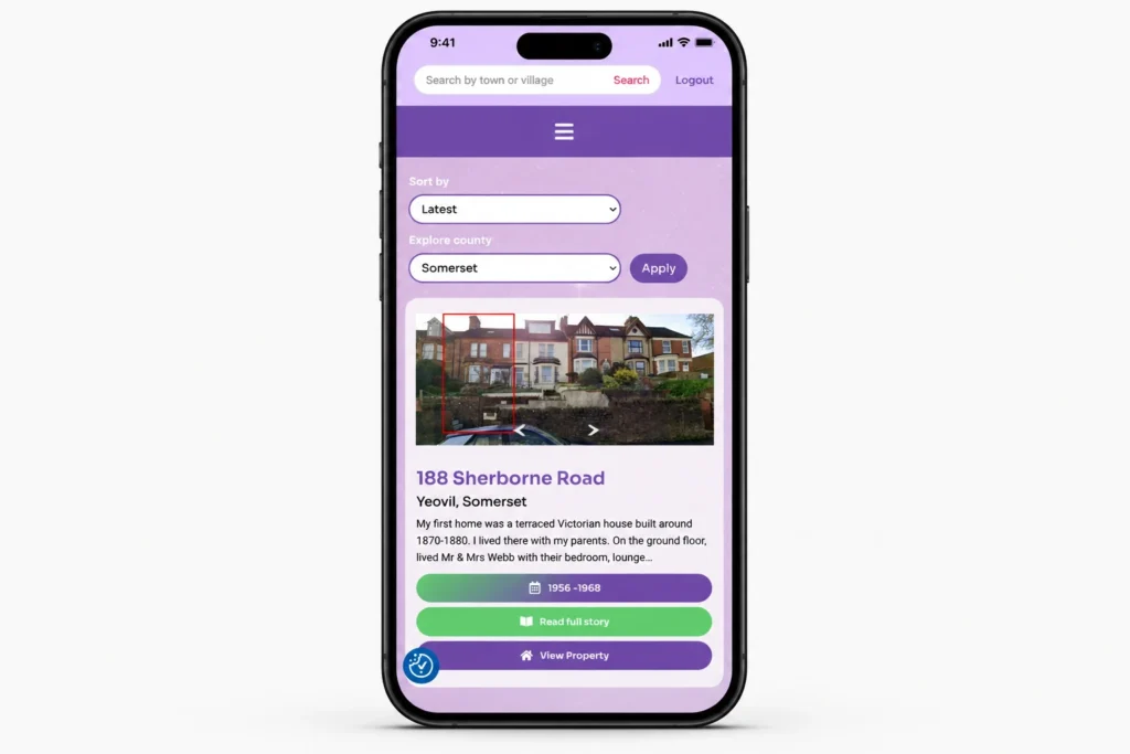 HouseStories - Responsive web design